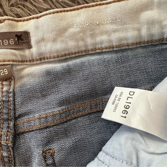 DL1961 Farrow Ankle High-Rise INSTASCULPT SKINNY Jeans VERBENA - Picture 8 of 13